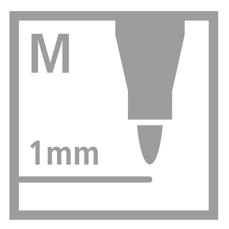 Premium-Filzstift - STABILO Pen 68 - 18er Pack - mit 18 verschiedenen Farben