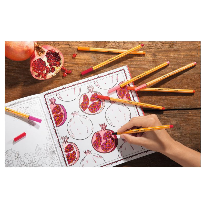 Preview: Fineliner - STABILO point 88 - 10er Pack - purpur