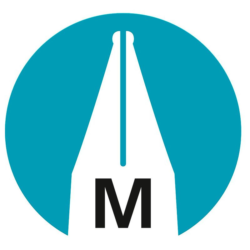 Preview: Schulfüller mit Standard-Feder M - STABILO EASYbuddy in dunkelblau/hellblau - Schreibfarbe blau (löschbar) - Einzelstift - inklusive Patrone