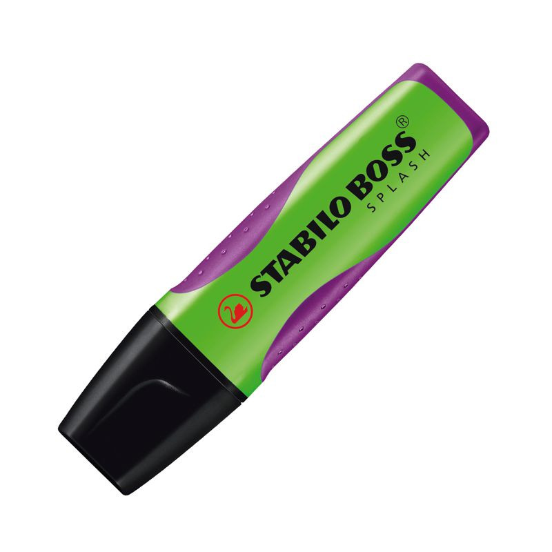 Textmarker - STABILO BOSS SPLASH - Einzelstift - grün