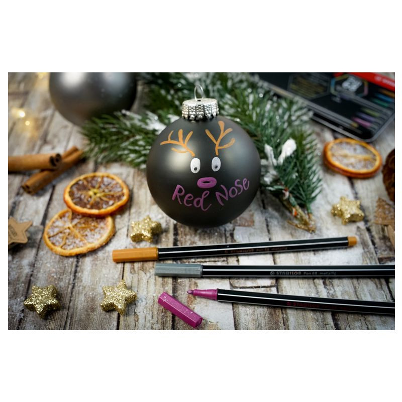 Premium Metallic-Filzstift - STABILO Pen 68 metallic - Einzelstift - kupfer