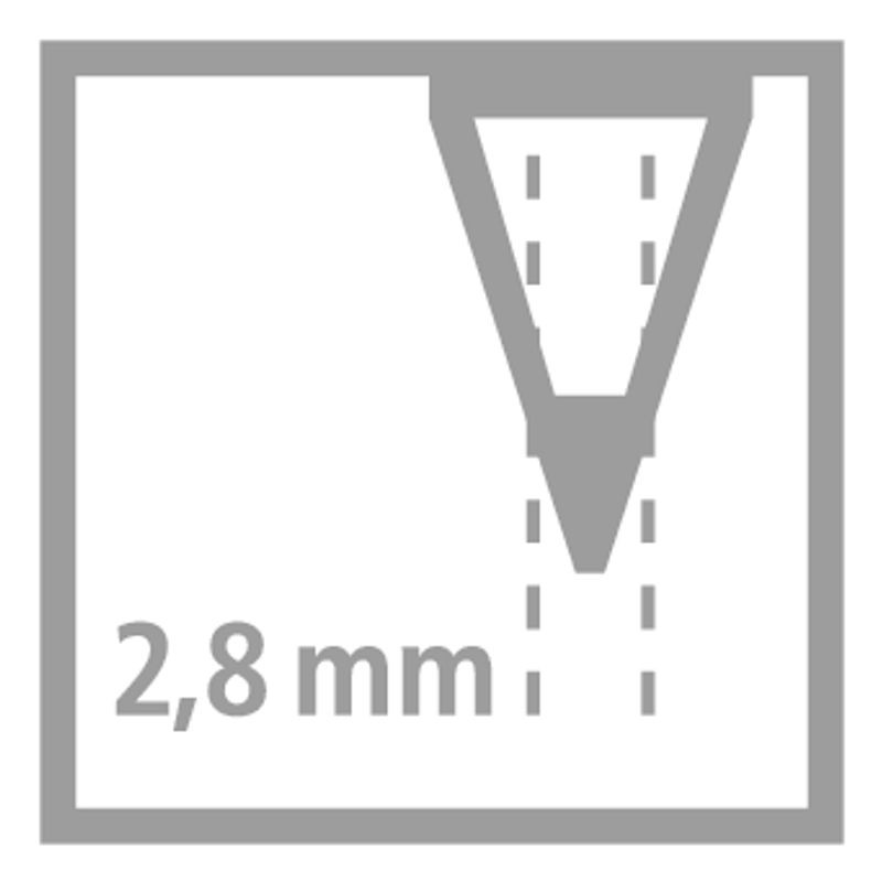 Preview: Aquarell-Buntstift - STABILO aquacolor - ARTY - 24er Pack - mit 24 verschiedenen Farben