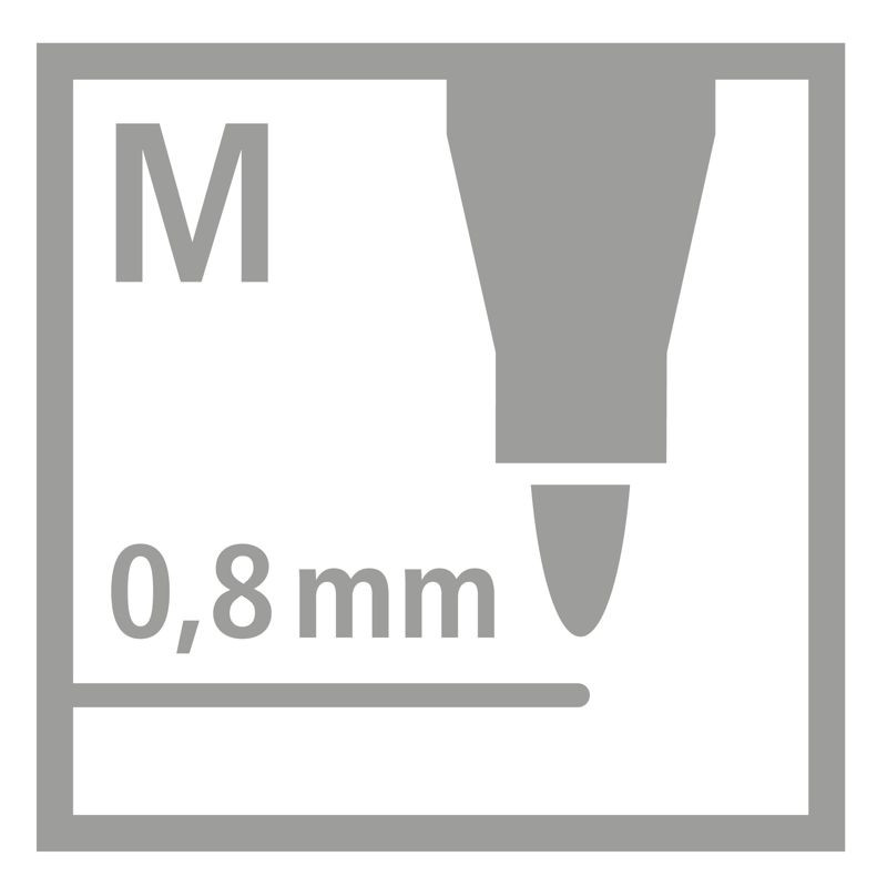 Filzschreiber - STABILO pointMax - ARTY - 15er Pack - mit 15 verschiedenen Farben