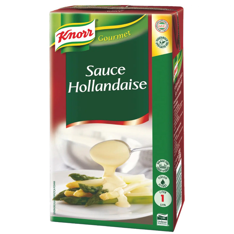 Knorr Sauce Hollandaise 1 l – Die klassische Sauce für festliche Gerichte!