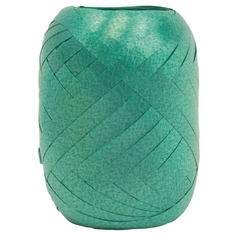 Zierbänder Polyband Ei-Knäuel grün 5 mm x 20 m
