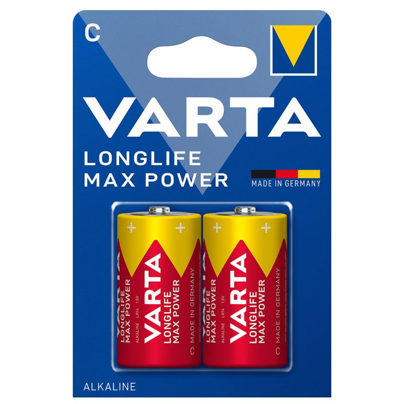 VARTA LONGLIFE Max Power C Blister 2