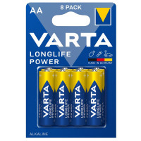 VARTA LONGLIFE Power AA Single Blister 8