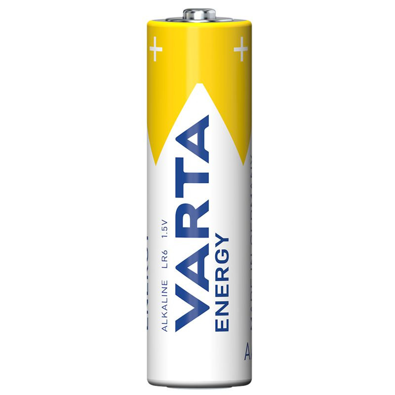 VARTA ENERGY, Alkaline Batterie, AA, Mignon, LR6, 8er Pack, Made in Germany