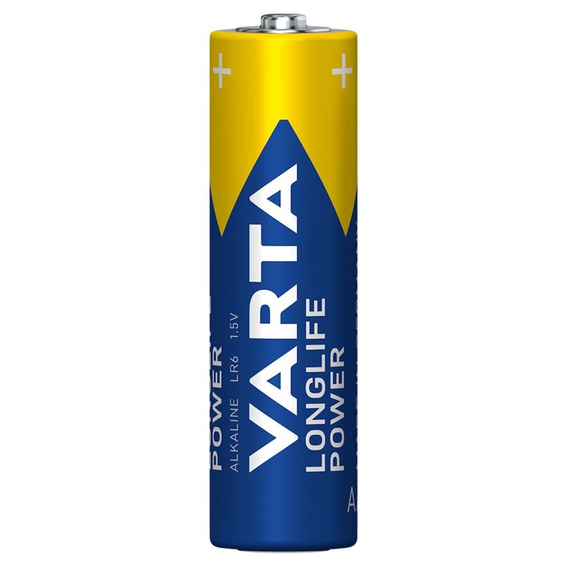VARTA LONGLIFE Power, Alkaline Batterie, AA, Mignon, LR6, 12er Pack, Made in Germany