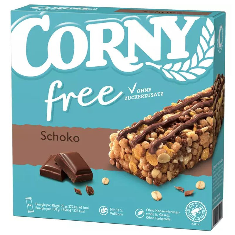 Corny Müsliriegel Schoko-free 6x20g