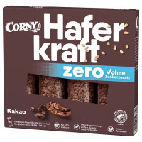 Corny Müsliriegel Haferkraft Zero Kakao 4x35 g