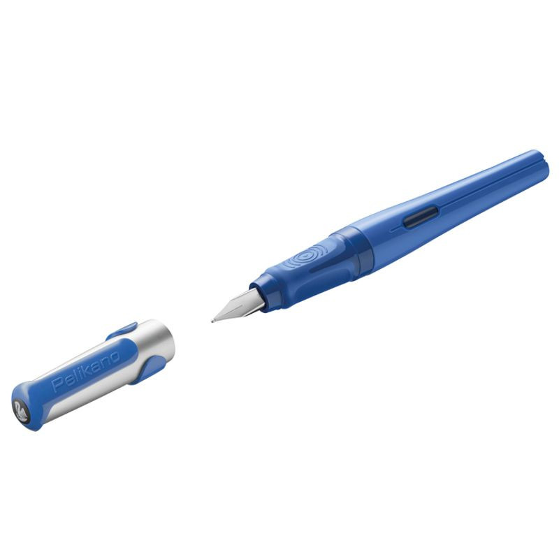 Preview: Pelikan Füller Pelikano® für Rechtshänder Blau Feder A