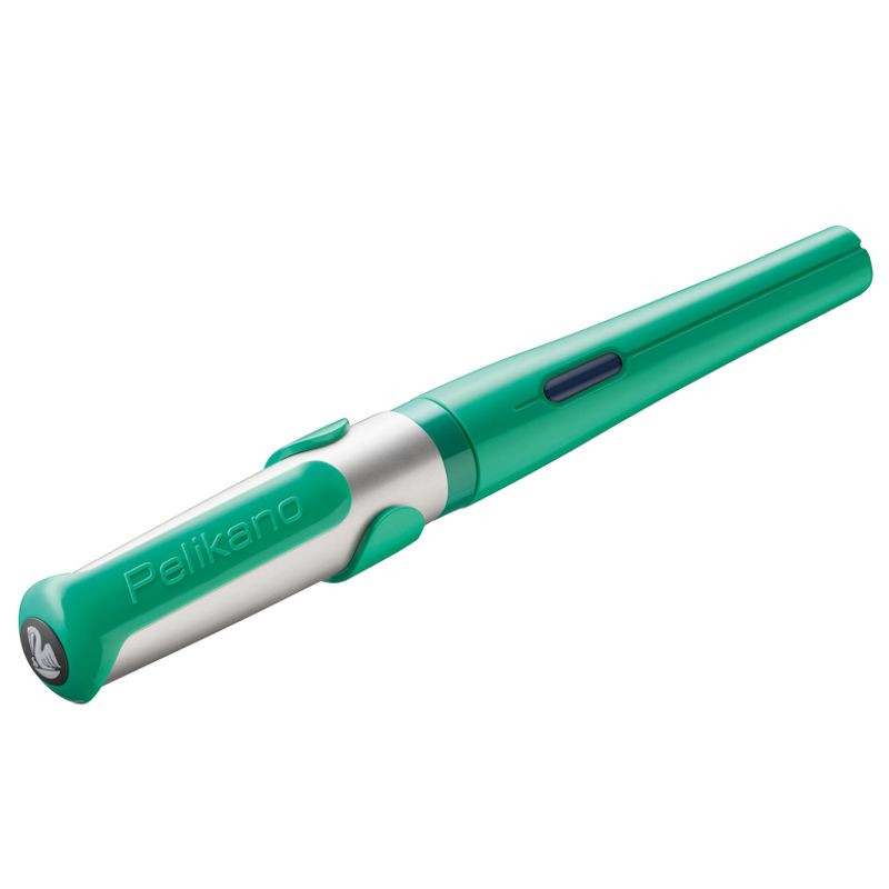 Preview: Pelikan Füller Pelikano® für Rechtshänder Grün Feder A
