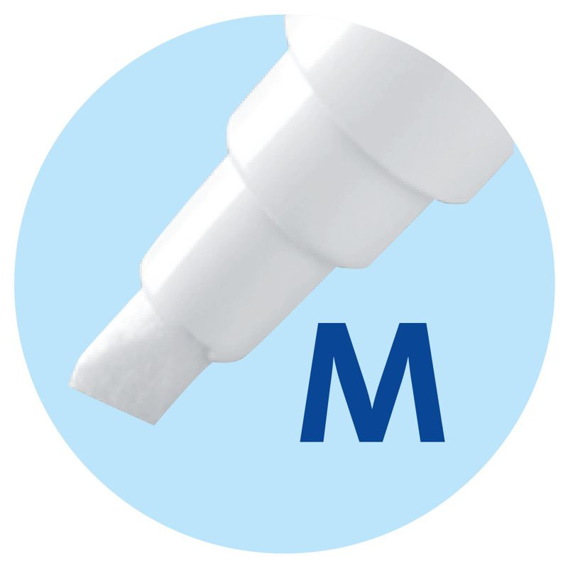 Preview: Pelikan Tintenlöscher Super Pirat Strichstärke M (Multi-Spitze) Blisterverpackung mit 2 Stück