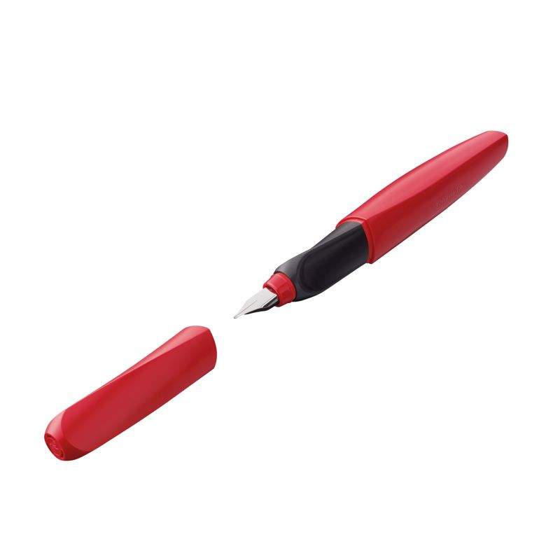 Preview: Pelikan Twist® Füller für Rechts- und Linkshänder Fiery Red Feder M