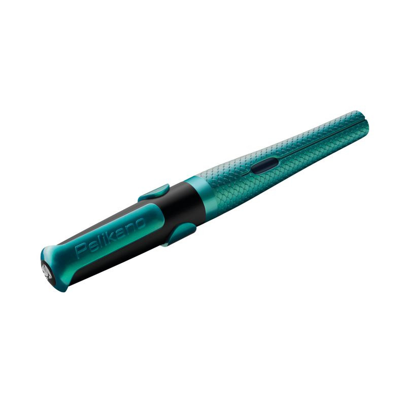 Preview: Pelikan Füller Pelikano P480D M Dragon für Rechtshänder Faltschachtel