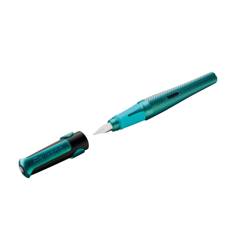 Preview: Pelikan Füller Pelikano P480D M Dragon für Rechtshänder Faltschachtel