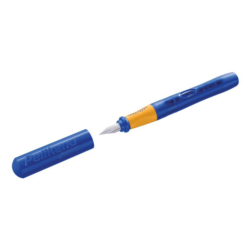 Preview: Pelikan Schreiblernfüller Pelikano® Junior für Linkshänder Blau Feder L