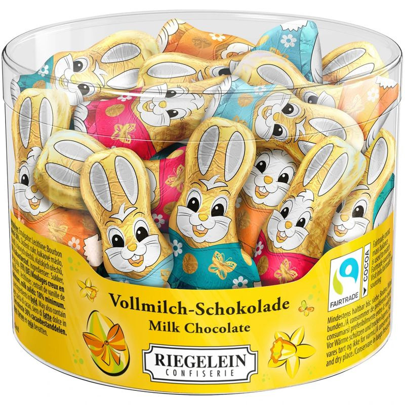 Riegelein Fairtrade Osterhase Nicki Dose 300 g