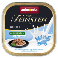 Animonda vom Feinsten Adult Milkies Kaninchen in Sahnesauce 100g