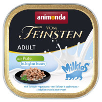 Animonda vom Feinsten Adult Milkies Pute in Joghurtsauce 100g