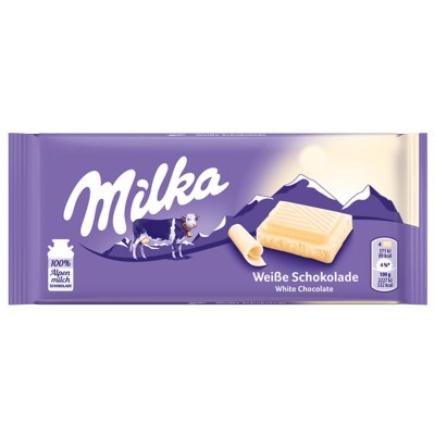 Milka Schokolade weiss 100g