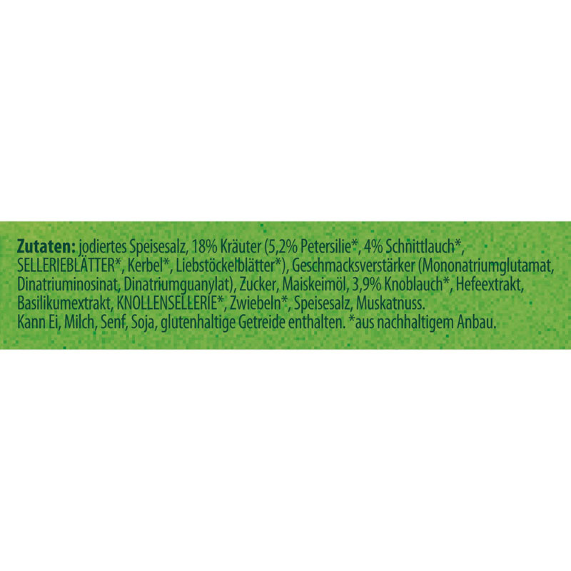 Preview: Knorr Kräuterlinge Würzmischung zum Streuen Frühlingskräuter 60g – Frisch und aromatisch