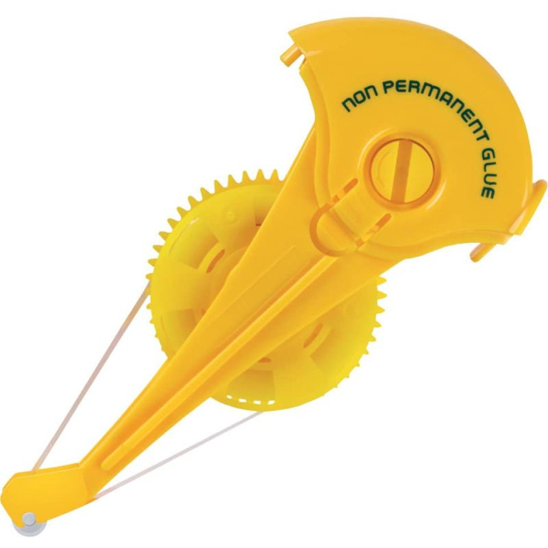 Preview: TESA Kleberoller nachfüllung permanent gelb 8.4mm x 14m