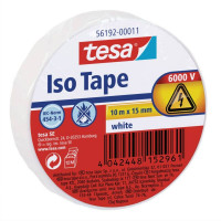 TESA Isolierband weiß 15mm x 10m