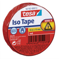 TESA Isolierband rot 15mm x 10m