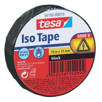 TESA Isolierband schwarz 15mm x 10m