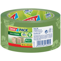TESA Verpackungsband Eco&Strong grün 6 Rollen 50mm x 66m