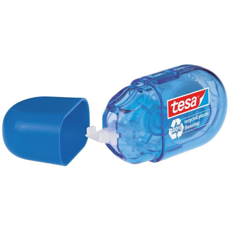 Preview: TESA Korrekturroller Mini blau 5mm x6m