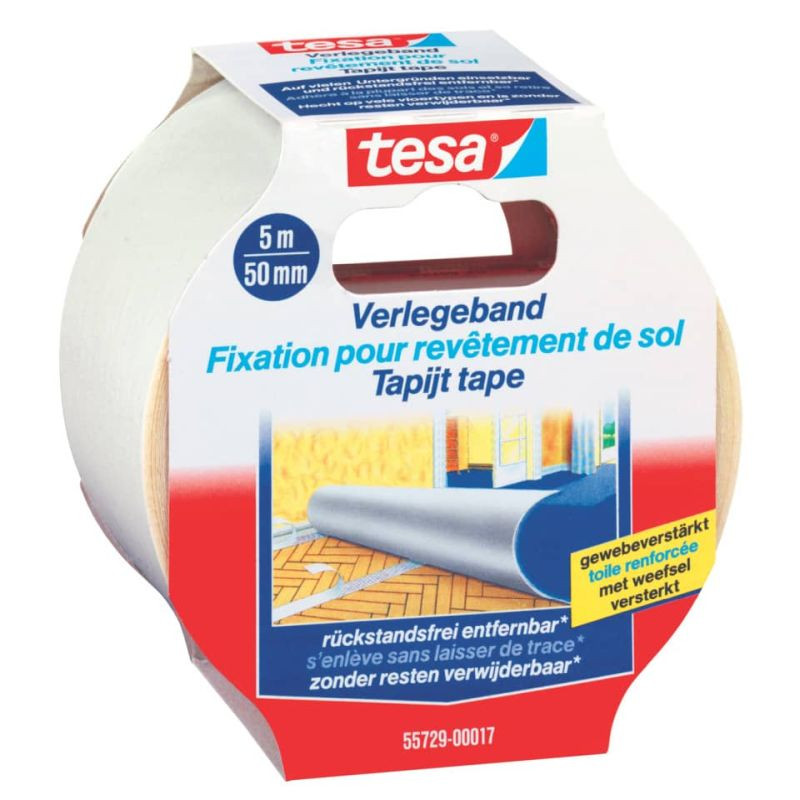 TESA Verlegeband 50mm x 5m ablösbar