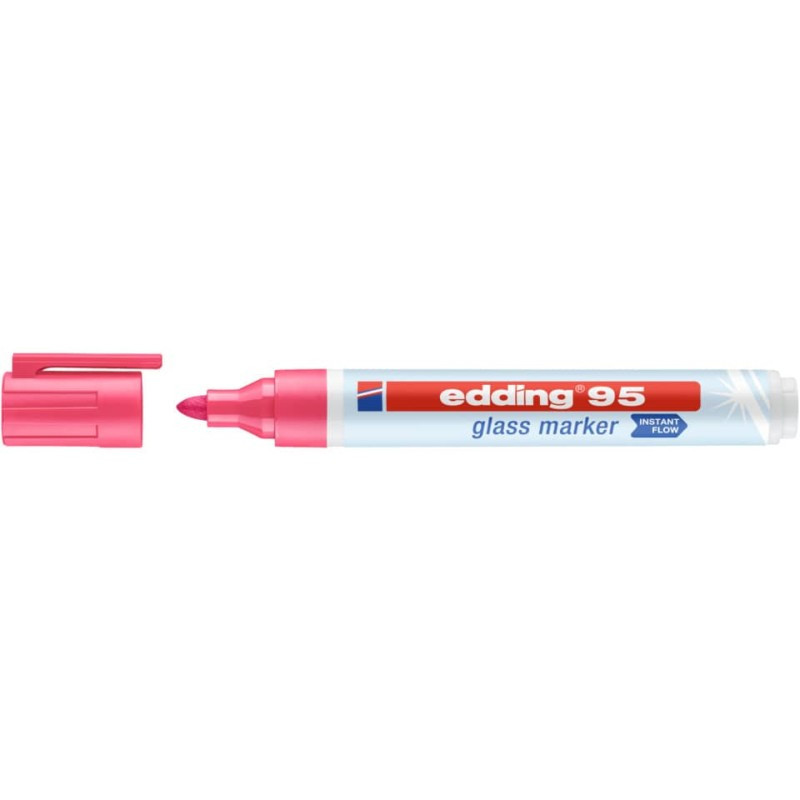 Preview: Edding 95 Glasmarker 1,5-3mm pink