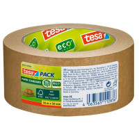 TESA Papierverpackungsband 50mm x 50m braun eco Logo
