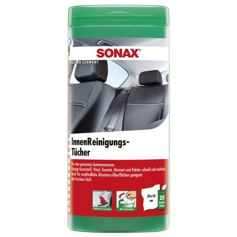 Sonax Innen-Reinigungstücher Box 25Stück