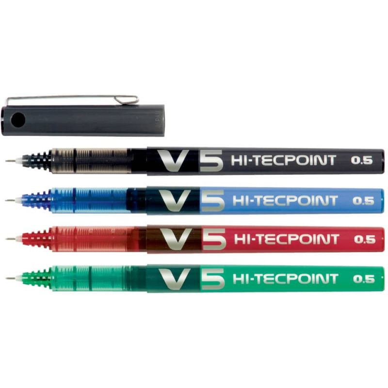 Preview: PILOT Tintenroller HiTecpoint schwarz