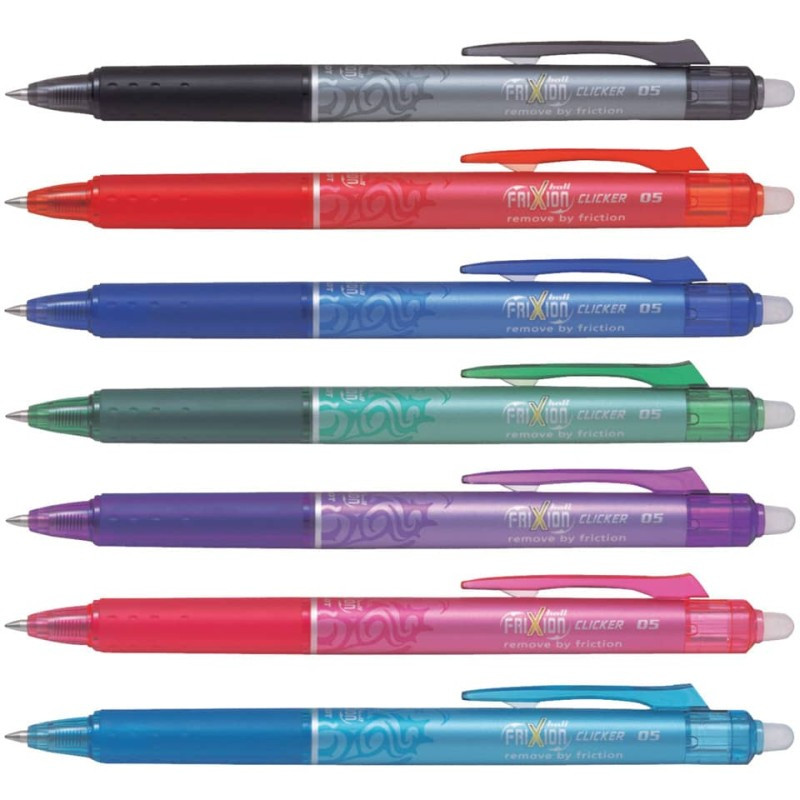 Preview: PILOT Tintenroller Frixion Clicker 0.3mm grün