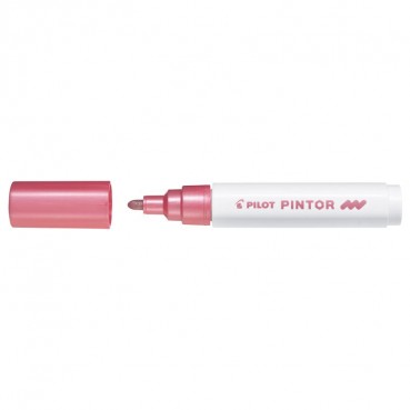 Pilot Pintor Marker Medium metallic pink