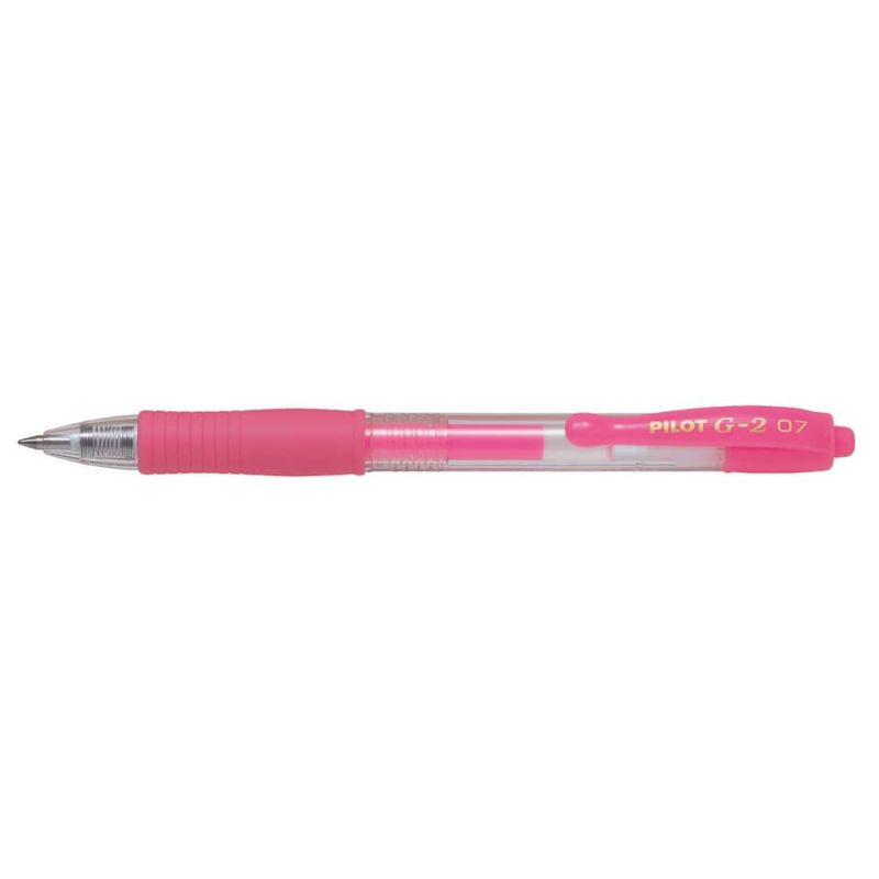 PILOT Gelschreiber G-2 07 neonpink