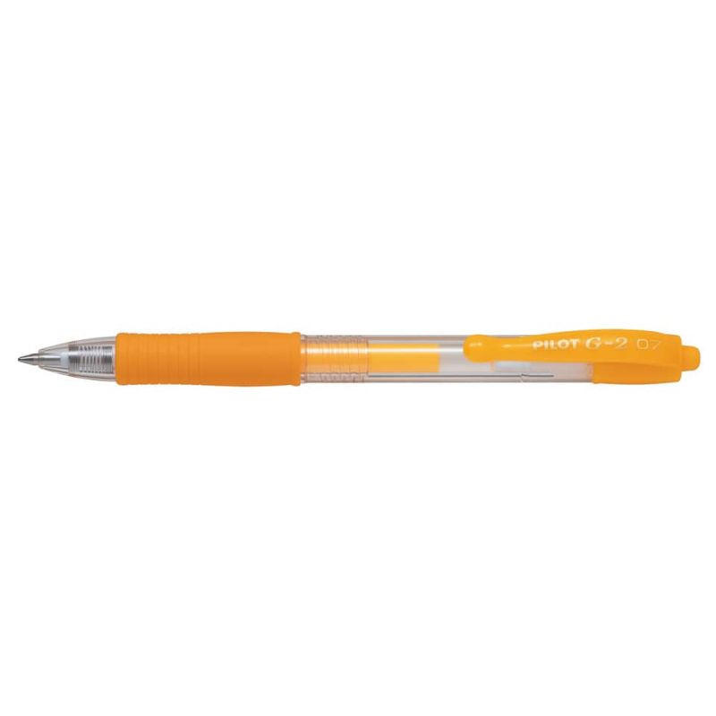 PILOT Gelschreiber G-2 07 neon apricot orange