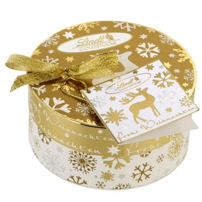 Lindt Goldstücke Rundschachtel 140g