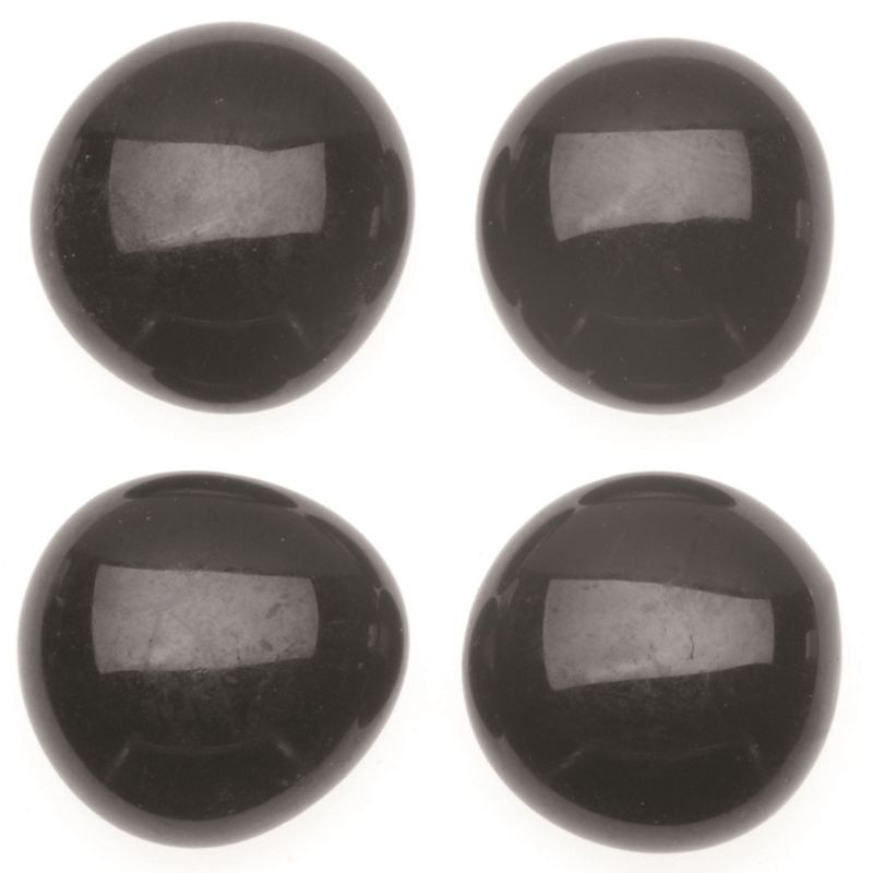 Glorax Glasnuggets Deko-Steine 200g 20mm schwarz