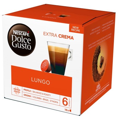 Nestle Dolce Gusto Caffe Lungo 16 er