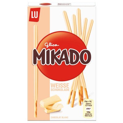 Mikado Weiße Schokolade 75g