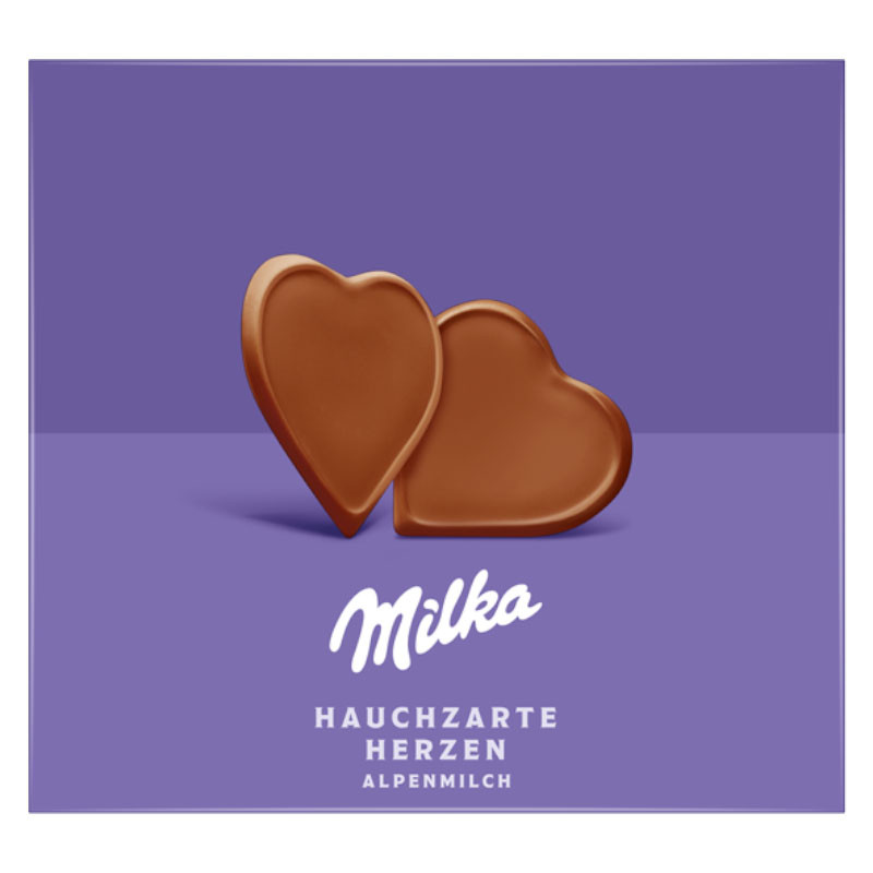 Milka I Love Milka Hauchzarte Herzen 130 g