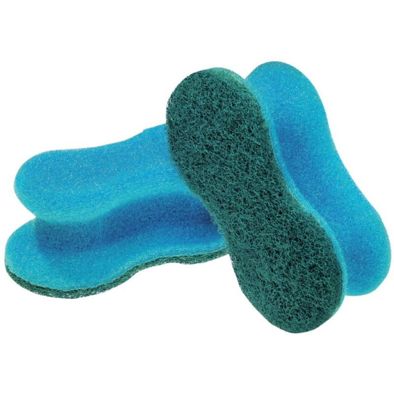Preview: SCOTCH BRITE Schwamm Universal Comfort 2 Stück blau