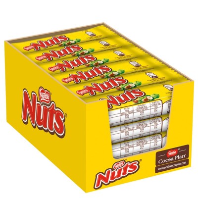 Nestle Nuts Single 24 Stück Verkaufskarton