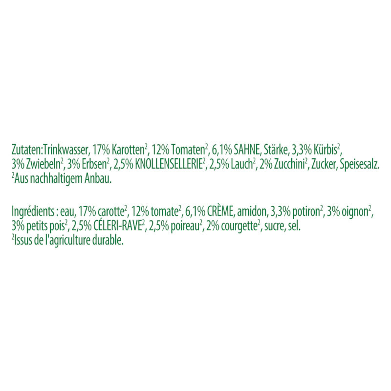 Preview: Knorr Gemüsecremesuppe 450 ml – Der köstliche Genuss für jede Mahlzeit